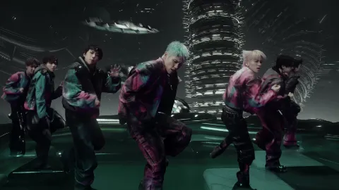 ImageSlide<div style="text-align:center;"><b>NEWBEAT Flip the Coin MV 3D VFX</b></div>