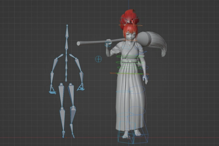 3DCGクリエイター ウワン 講座の例題