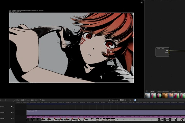 <p>Blenerで完結する映像編集</p>