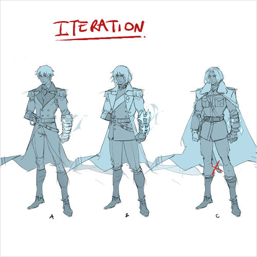 Concept artist, Polluxery Exercise