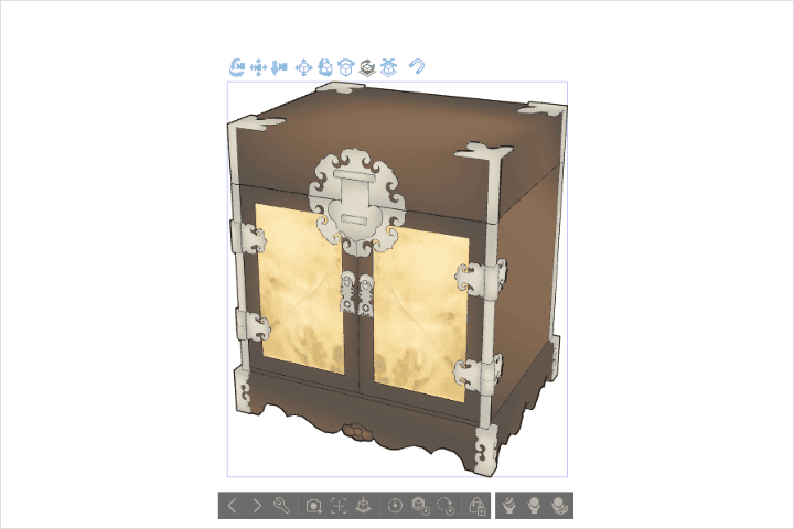 웹툰 3D 에셋 제작자, 나라밍클 예제
