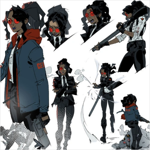 Concept artist, Polluxery Exercise
