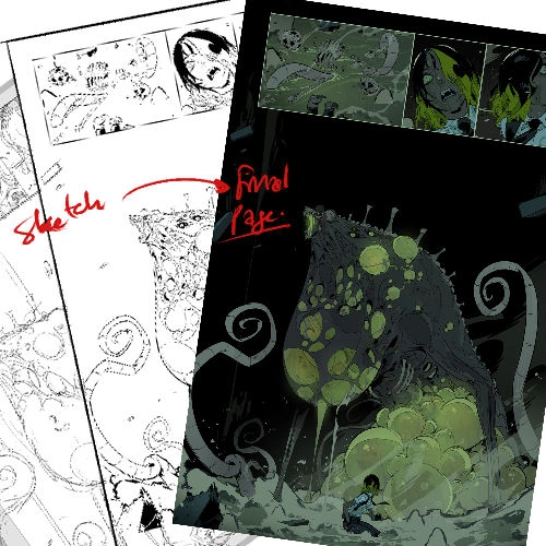 <p><strong>Comic Page Application</strong></p>