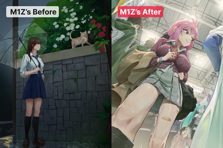 Illustrator, M1Z