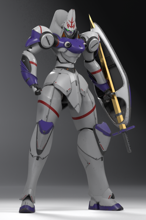 3DCGクリエイター/原型師 Yoshikazu Hinata/Hiata 講座の例題