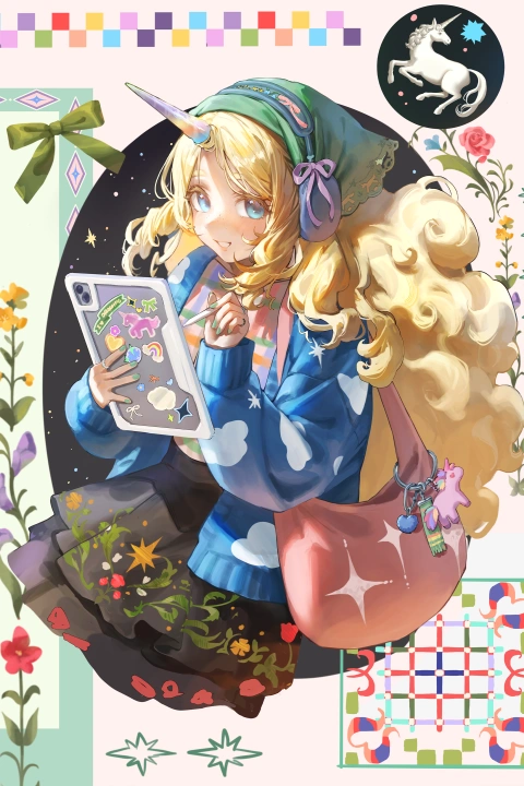 Illustrator, Hidari Mimi portfolio