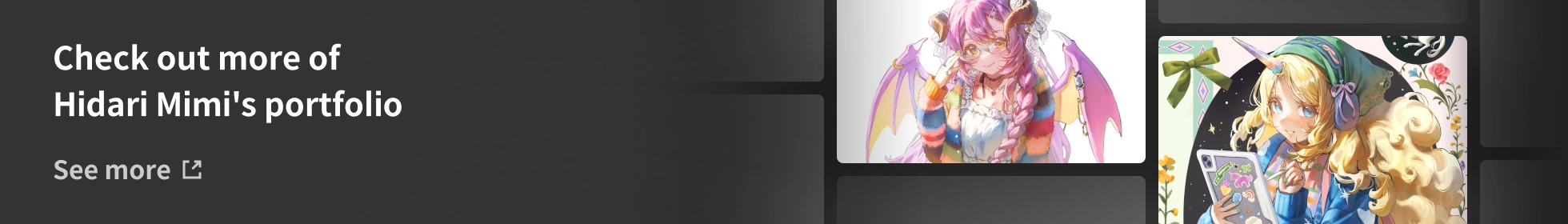 Illustrator, Hidari Mimi portfolio