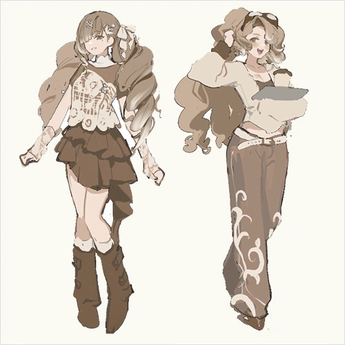 Illustrator, Hidari Mimi Exercise