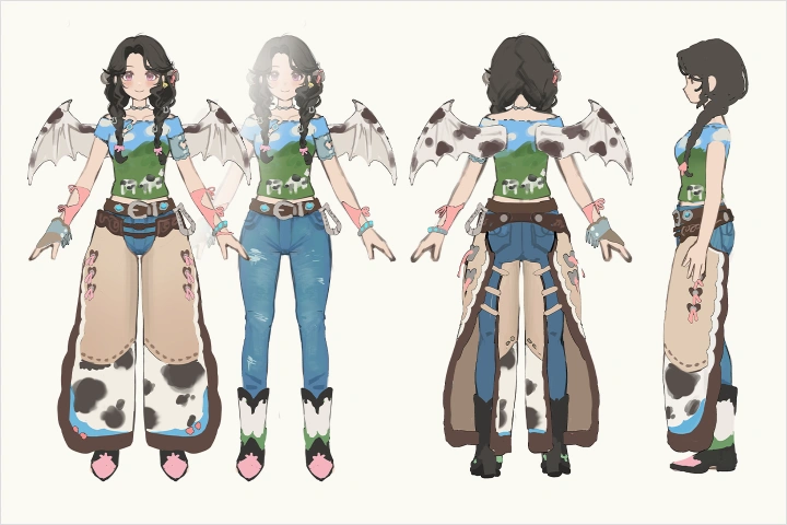 Illustrator, Hidari Mimi Exercise