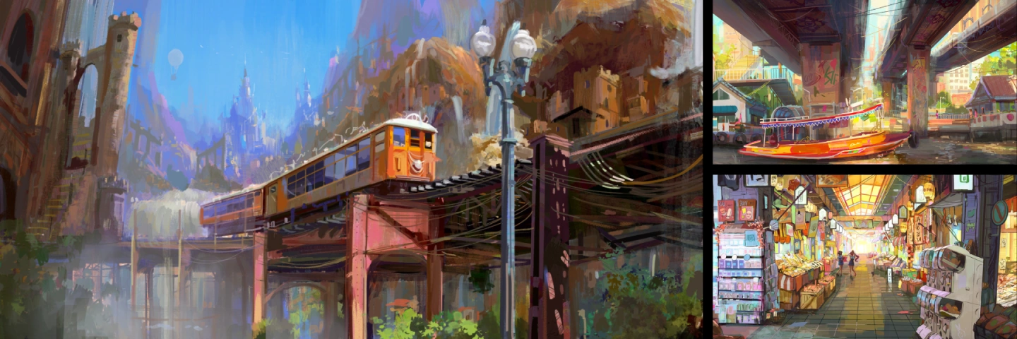 Visual Development Artist, Carla Cordelia portfoilio