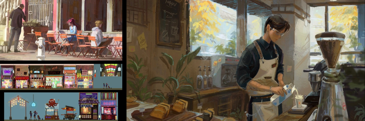 Visual Development Artist, Carla Cordelia portfoilio