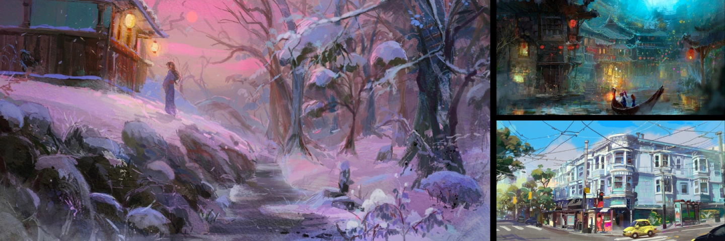 Visual Development Artist, Carla Cordelia portfoilio