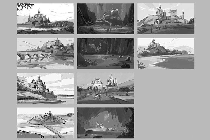 Visual Development Artist, Carla Cordelia Exercise