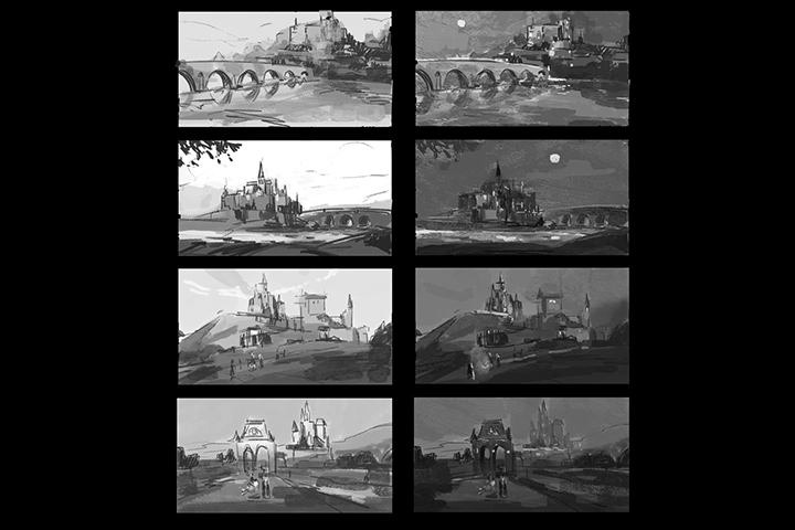 Visual Development Artist, Carla Cordelia Exercise