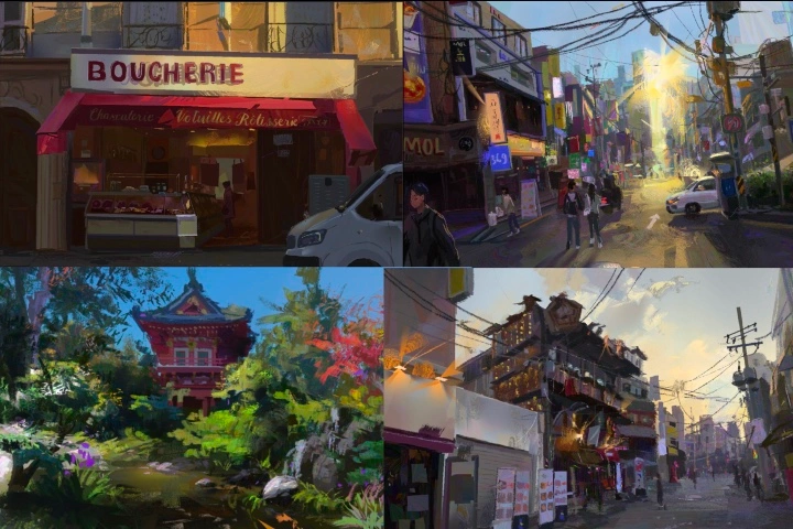 Visual Development Artist, Carla Cordelia Exercise