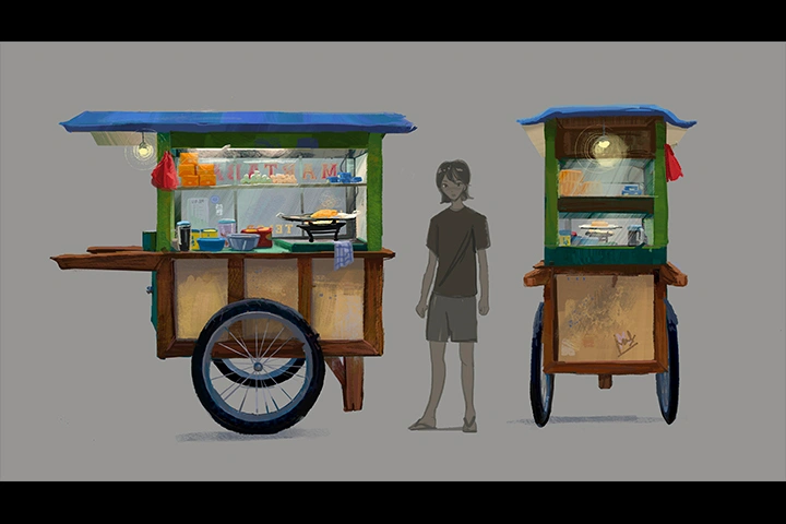 Visual Development Artist, Carla Cordelia point
