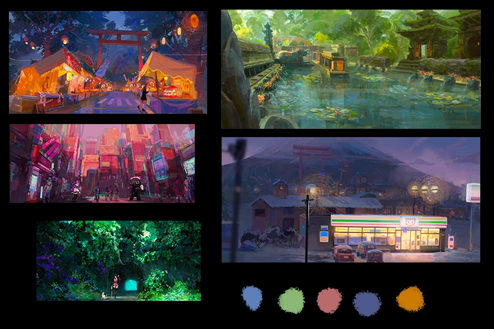 Visual Development Artist, Carla Cordelia point