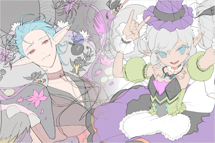 <p><strong>Line Art That Defines the Mood and an Efficient Checklist Workflow</strong></p>