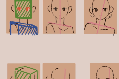 <p><strong>60-Minute Drawing Process</strong></p>