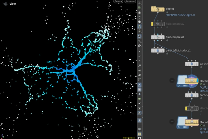 <p><strong>Understanding Houdini FLIP Simulation Using Simple Nodes</strong></p>