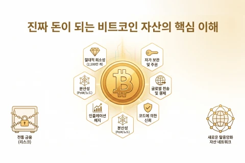 <p><strong>'진짜 돈'이 되는 비트코인 자산의 핵심 이해</strong></p>