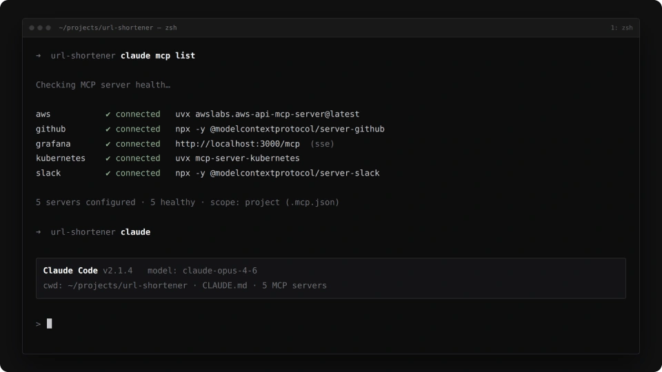 ImageSlide<b>   <span style="font-size: 20px;"> 01. DevOps 에이전트 환경 구축     <br>   </span> <실습 내용><br>   <span style="color:#8C4EFC;"> ✓ </b> <span style="color:#B6B6B6 ; font-size: 16px;"> Claude Code 개발 환경 구축   <br> <b span style="color:#8C4EFC;"> ✓ </b>  AWS · GitHub · Slack MCP 연결 <br>  <b span style="color:#8C4EFC;"> ✓ </b>CLAUDE.md 프로젝트 컨텍스트 구성  </span>