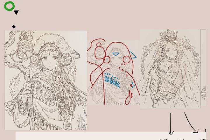 Illustrator, Maeka