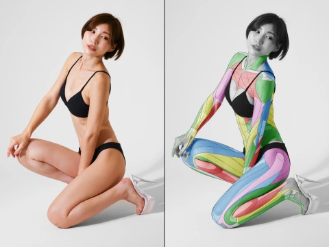 美術解剖学教員 加藤公太 ポートフォリオ