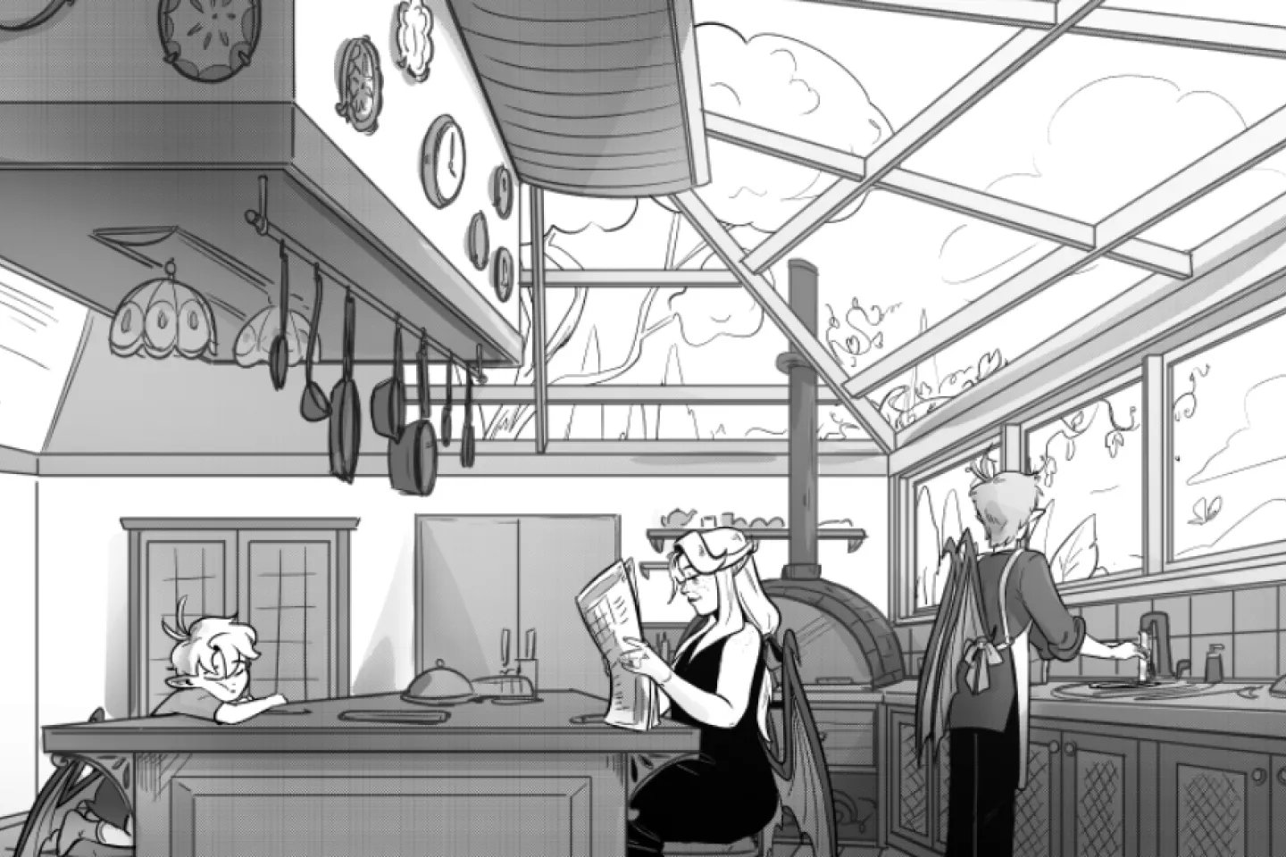 Storyboard Artist, Jasmine Bournes (Space_Bar) Exercise