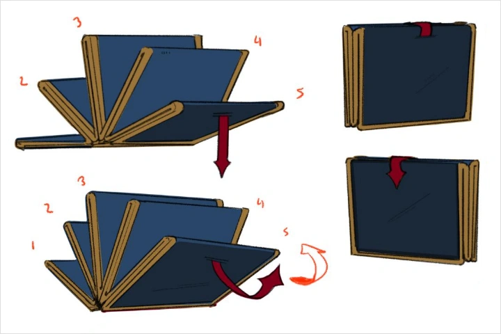 Storyboard Artist, Jasmine Bournes (Space_Bar) Exercise