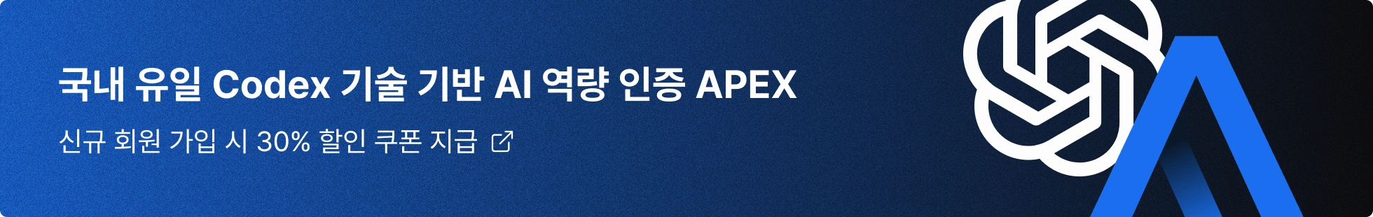 APEX, AI 역량인증, AI 자격증, codex, OpenAI