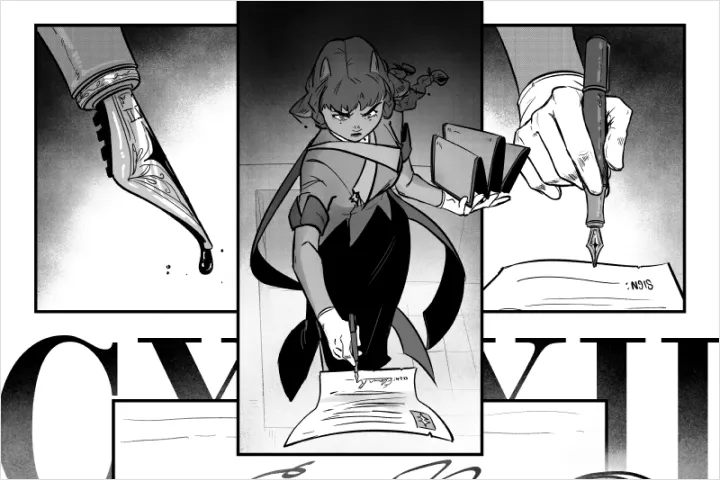 Storyboard Artist, Jasmine Bournes (Space_Bar) Exercise