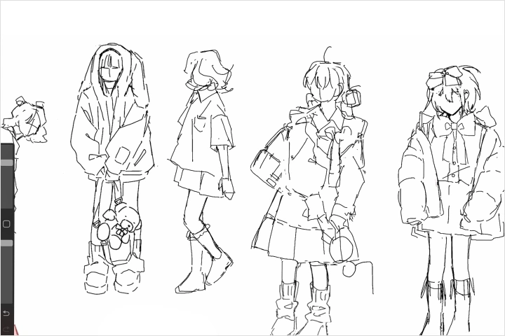Illustrator, yunayu Exercise