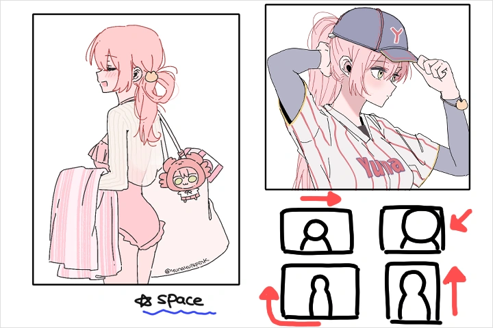 Illustrator, yunayu Exercise