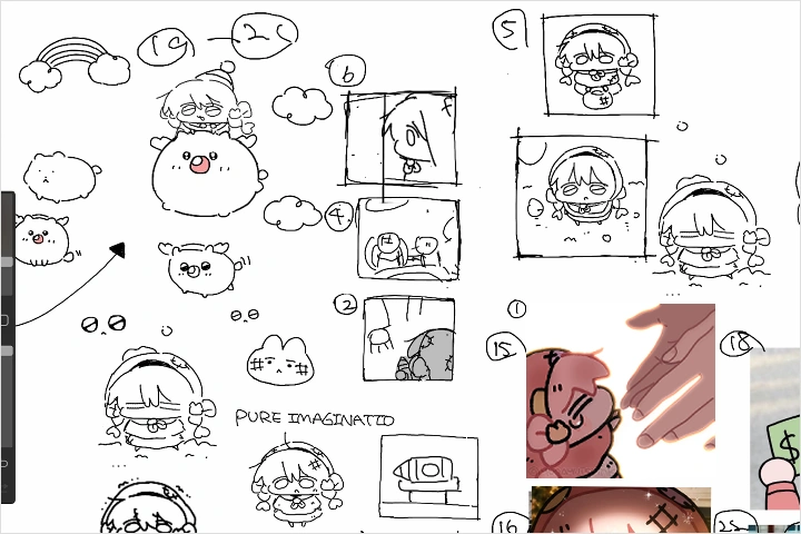 Illustrator, yunayu Exercise