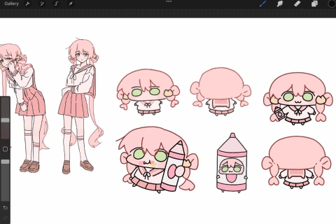 <p><strong>Recognizable LD to SD Character Design</strong></p>