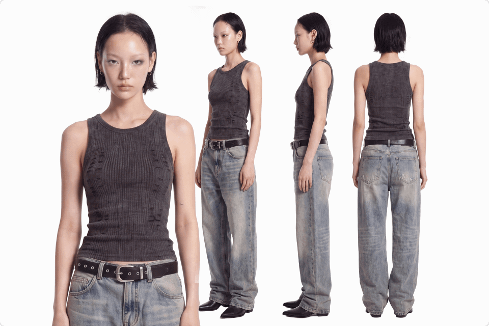 ImageSlide<b>Case ➌</b>  | 정면·측면·후면 멀티 앵글컷