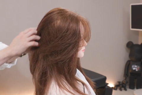 ヘアーデザイナー GUNHEE 講座の例題