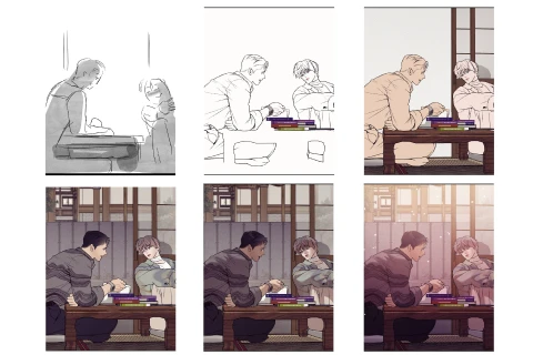 <p><strong>실제 잉깅 작가의 BL 원고 작업 프로세스 풀 시연</strong></p>