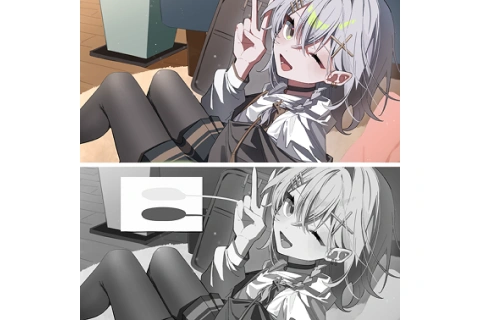 <p>表情・ポーズによる感情表現</p>