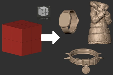 <p><strong>ZBrush Techniques: From Props to Characters</strong></p>