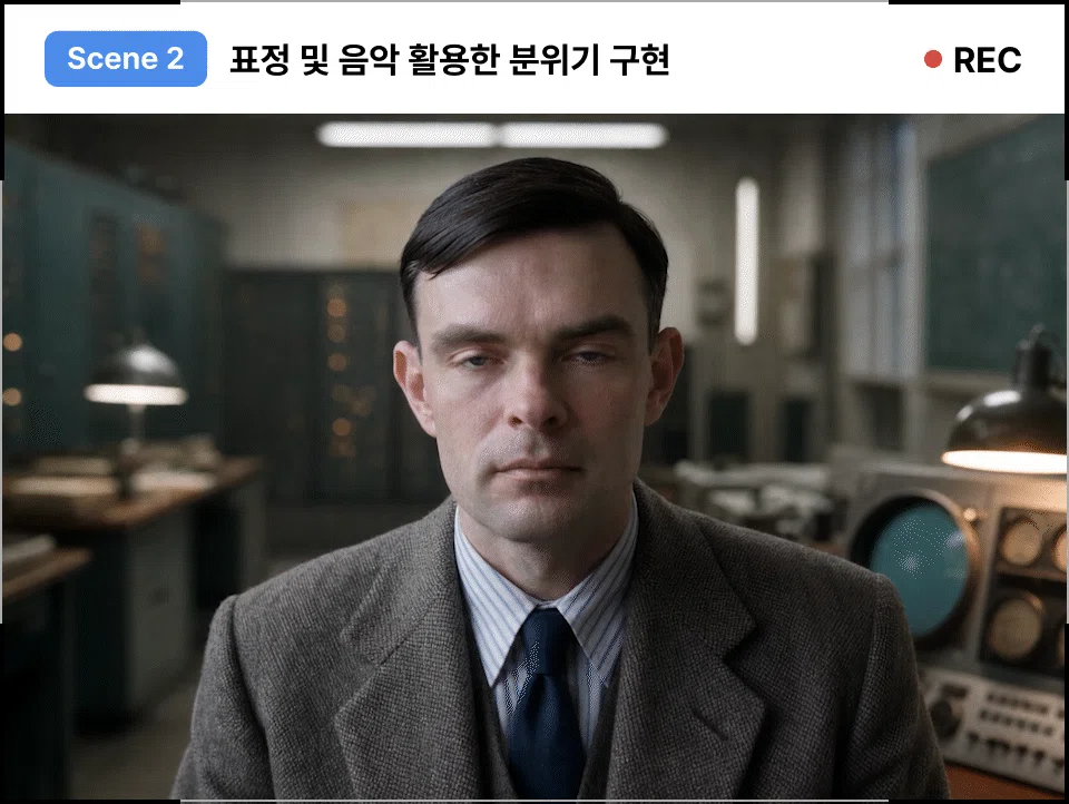 ImageSlide대사에 맞는 자연스러운 입 모양과 미세한 표정 변화를 구현하고, 어울리는 BGM을 더해 몰입감을 높입니다.