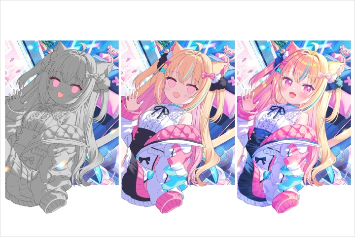 イラストレーター いかり 講座の例題