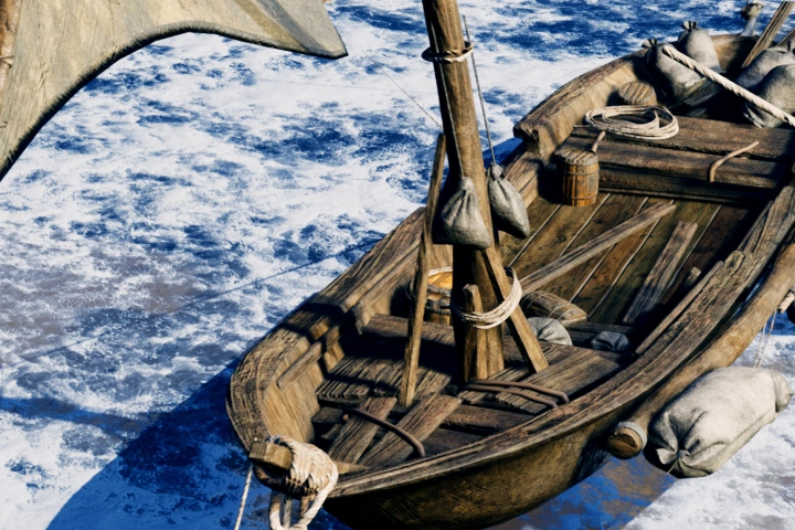 ゲーム3D背景アーティスト 小川晃 講座の例題