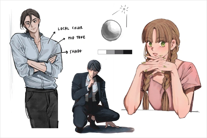 Comic Artist, S.M.S Exercise