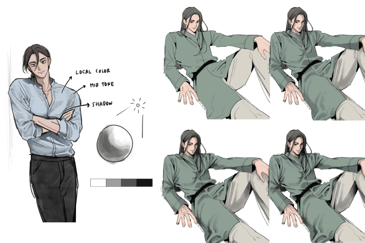 Comic Artist, S.M.S point