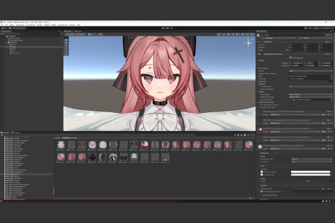 VRoidクリエイター LUCAS 講座の例題