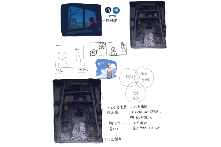 イラストレーター 池上幸輝 講座の例題