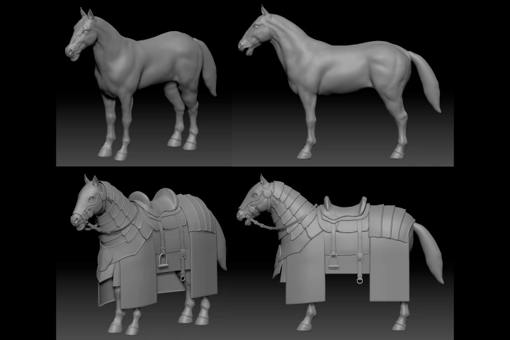 3D 캐릭터 아티스트, 김건우 강의예제