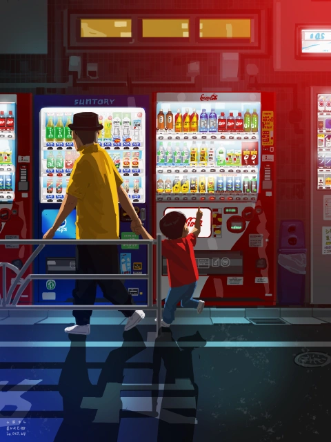 Illustrator, Blue portfolio